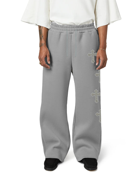 COVERED BY CHRIST SWEATPANTS - GREY