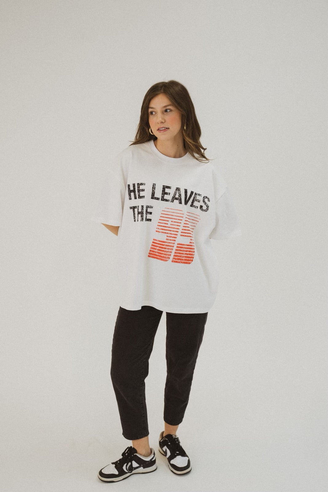 HE LEAVES THE 99 T-SHIRT - Elohim Gallery